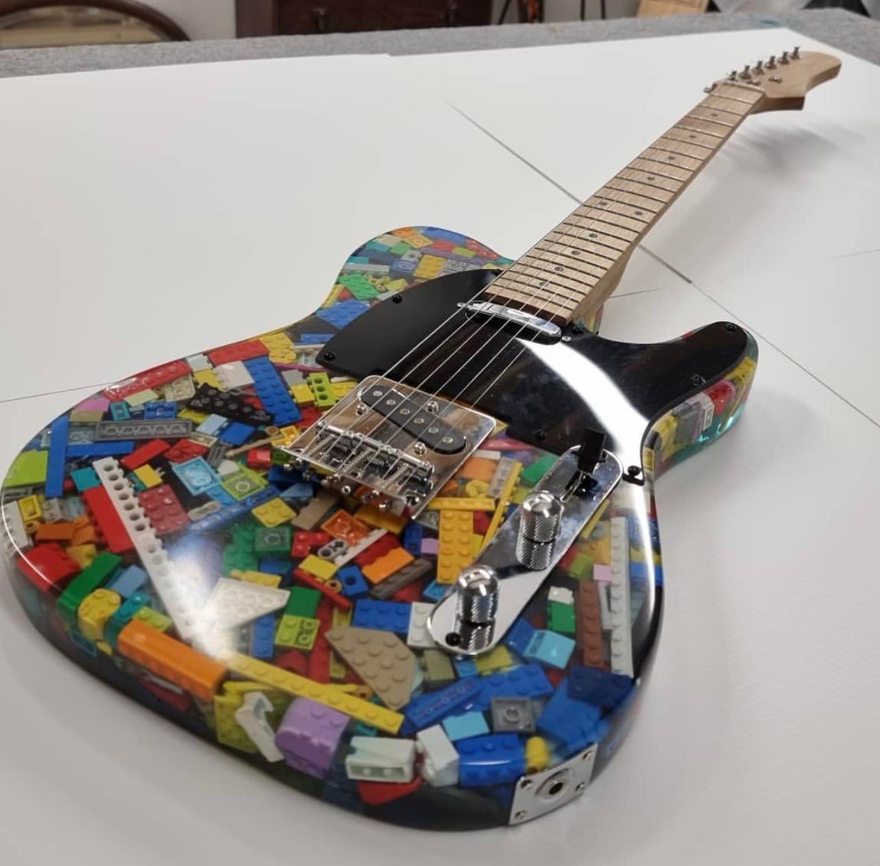 resin guitar